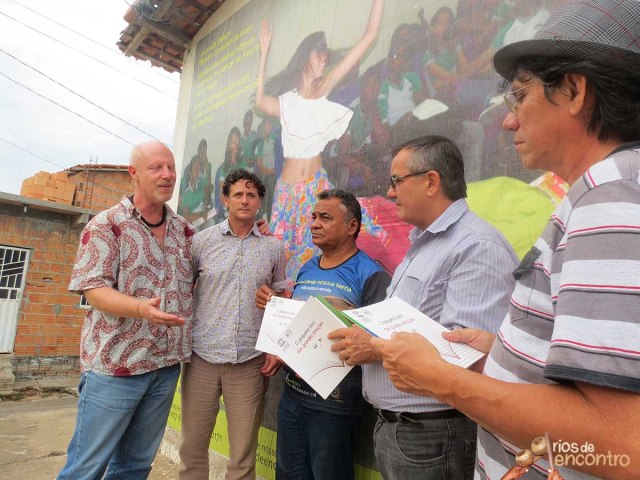 Zequinha Sousa (RdE), Dr Alixa Santos (UFPA), Dr Ralph Buck (WAAE), Bressan (SecEduc) e Dan Baron (UCR)