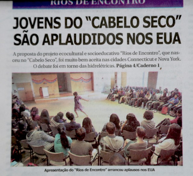 Capa do jornal Opinião, 18 de outubro de 2014. 
