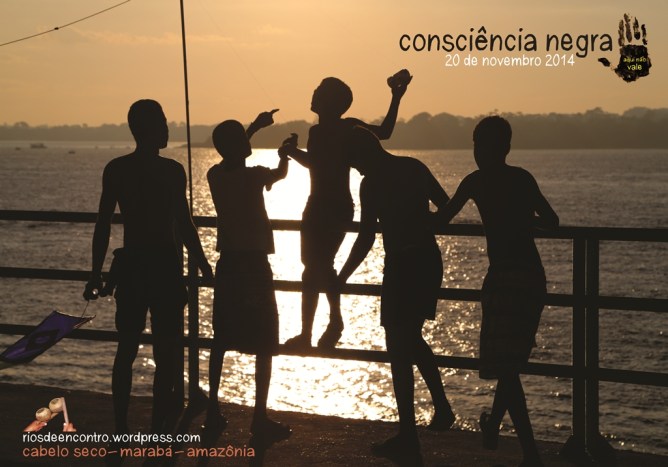 Nossa intervenção na rua na nossa comunidade Cabelo Seco retrata energia solar, o Rio Tocantins, e os jovens mais vulneráveis no Brasil, e lança nossa nova logo-marca 'aqui não vale'. 