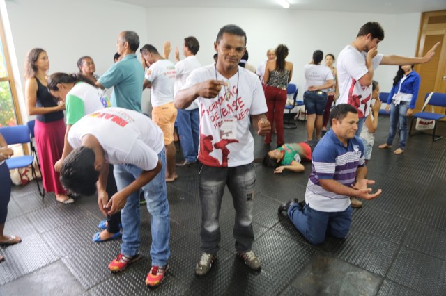Dan Baron vem ministrando cursos de arte educação e direitos humanos para pedagogos e lideranças do Enafoc desde 2011