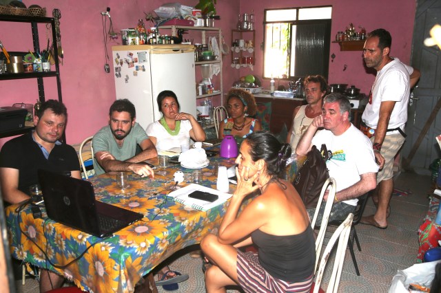 Gestores e gestoras do Rio Grande do Sul, Santa Catarina, Minas Gerais, Bahia e Pará estudam a proposta artístico-pedagógica do Festival Beleza Amazônica 2016. 
