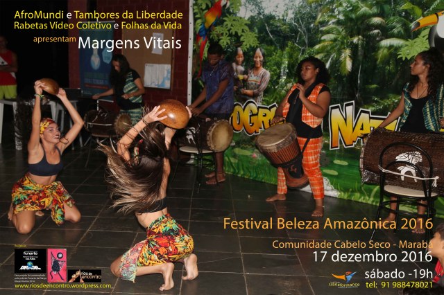 A festa cultura celebra as margens vitais do Rio Tocantins que ainda irriga a comunidade popular de Cabelo Seco.