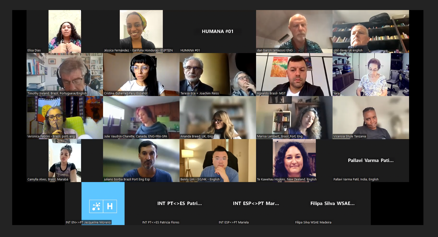 4 Elisa Dias e Camylla Alves respondem às perguntas de todos os continentes sobre Rios de Encontro (Dia da Amazônia, 2022)