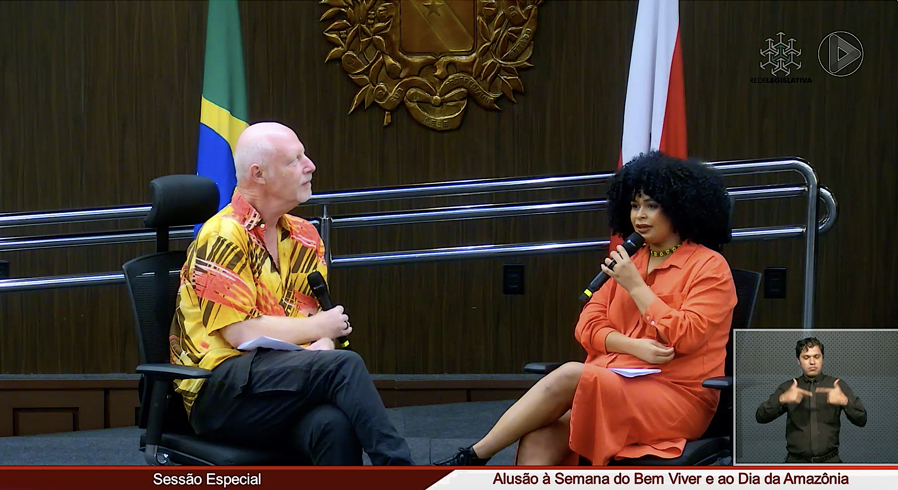 6 Dan Baron e Karol Cunha (Casa de Educação Popular) inicia o primeiro diálogo sobre Bem Viver na vida pessoal (ALEPA, 04.09)